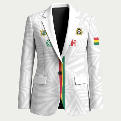 Custom Football 2026 Ghana Blazer Black Stars Go Glory