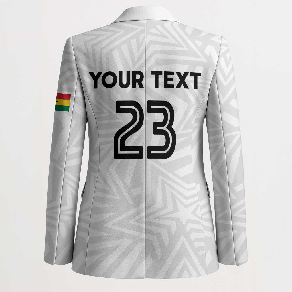 Custom Football 2026 Ghana Blazer Black Stars Go Glory