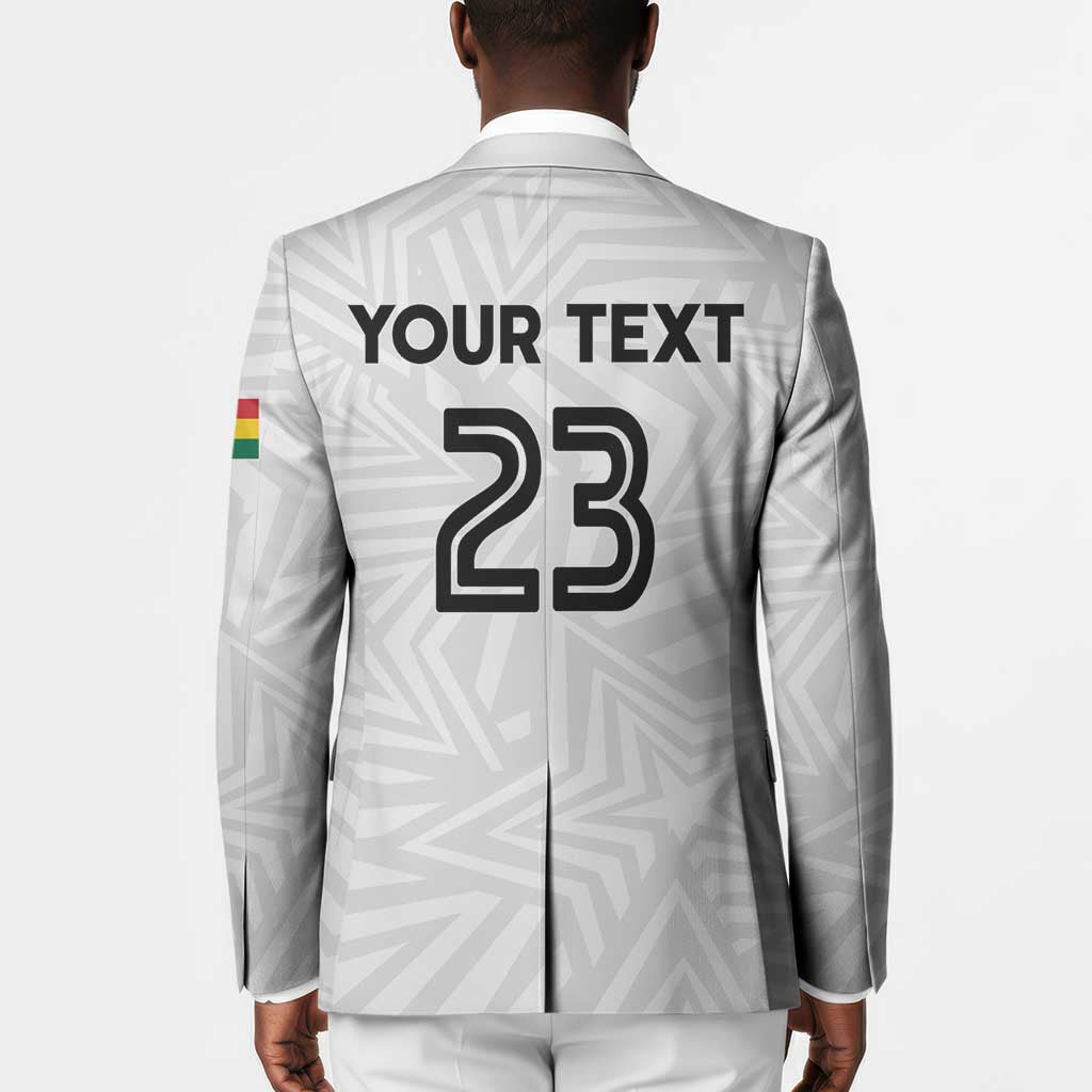 Custom Football 2026 Ghana Blazer Black Stars Go Glory