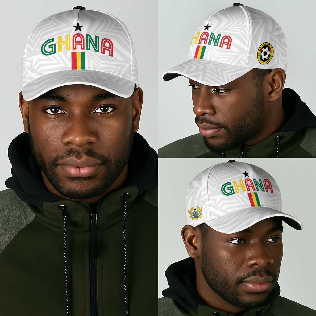 Football 2026 Ghana Classic Cap Black Stars Go Glory