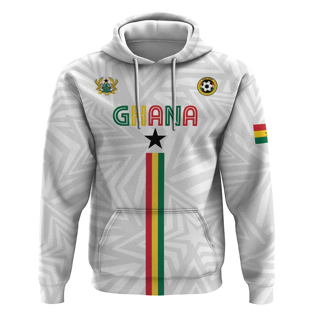 Custom Football 2026 Ghana Hoodie Black Stars Go Glory