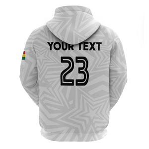 Custom Football 2026 Ghana Hoodie Black Stars Go Glory