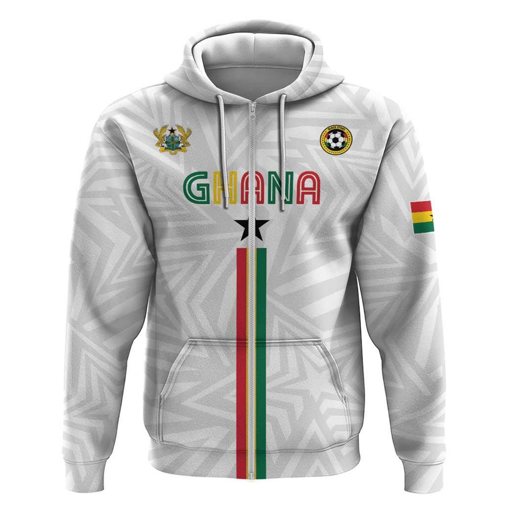Custom Football 2026 Ghana Hoodie Black Stars Go Glory