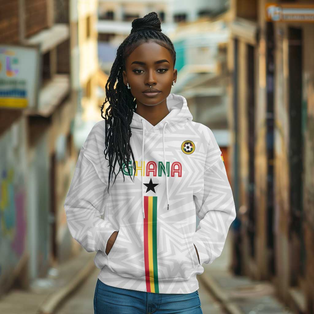 Custom Football 2026 Ghana Hoodie Black Stars Go Glory