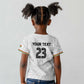 Custom Football 2026 Ghana Kid T shirt Black Stars Go Glory