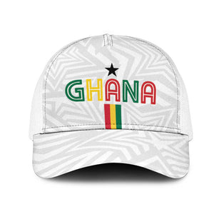 Football 2026 Ghana Mesh Trucker Cap Black Stars Go Glory