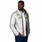 Custom Football 2026 Ghana Padded Jacket Black Stars Go Glory
