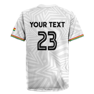Custom Football 2026 Ghana Rugby Jersey Black Stars Go Glory