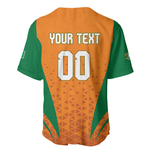 Custom Ivory Coast 2026 World Football Baseball Jersey Elephants Go Champions