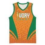 Custom Ivory Coast 2026 World Football Basketball Jersey Elephants Go Champions