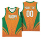 Custom Ivory Coast 2026 World Football Basketball Jersey Elephants Go Champions