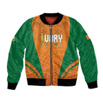 Custom Ivory Coast 2026 World Football Bomber Jacket Elephants Go Champions