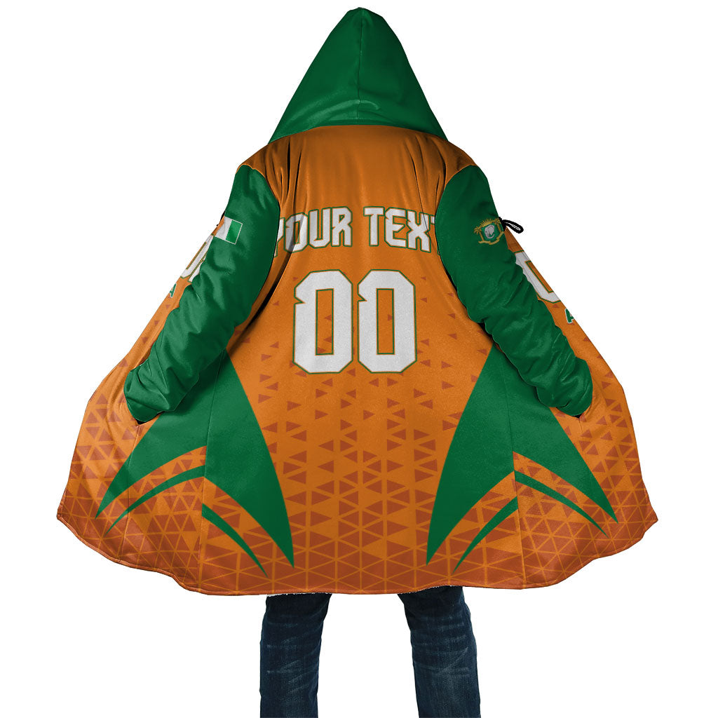 Custom Ivory Coast 2026 World Football Cloak Elephants Go Champions