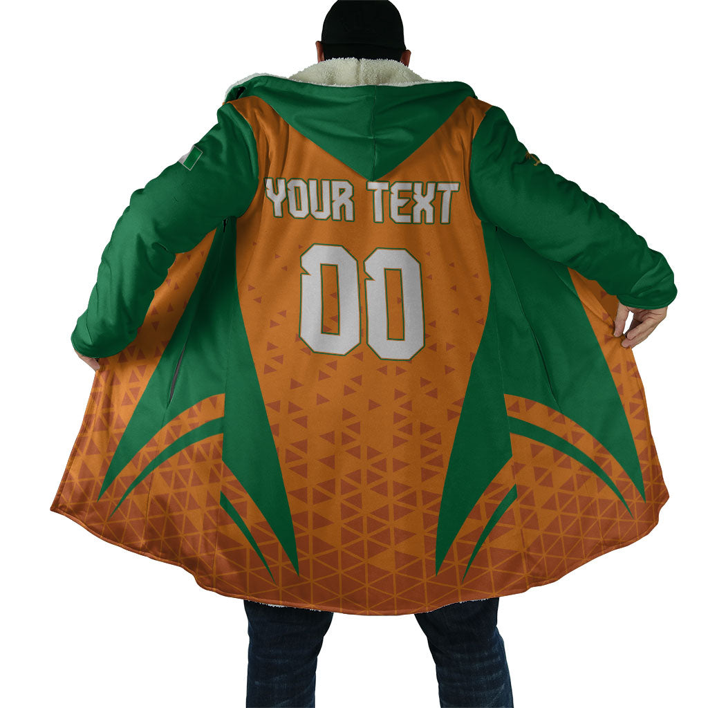 Custom Ivory Coast 2026 World Football Cloak Elephants Go Champions