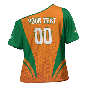 Custom Ivory Coast 2026 World Football Cross Shoulder Shirt Elephants Go Champions