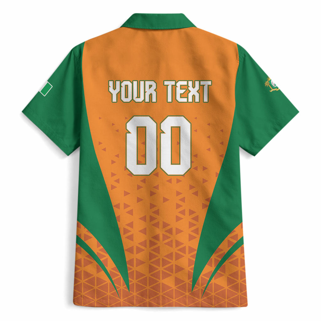 Custom Ivory Coast 2026 World Football Hawaiian Shirt Elephants Go Champions