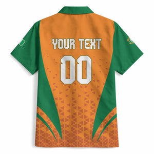 Custom Ivory Coast 2026 World Football Hawaiian Shirt Elephants Go Champions