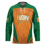 Custom Ivory Coast 2026 World Football Hockey Jersey Elephants Go Champions