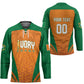 Custom Ivory Coast 2026 World Football Hockey Jersey Elephants Go Champions