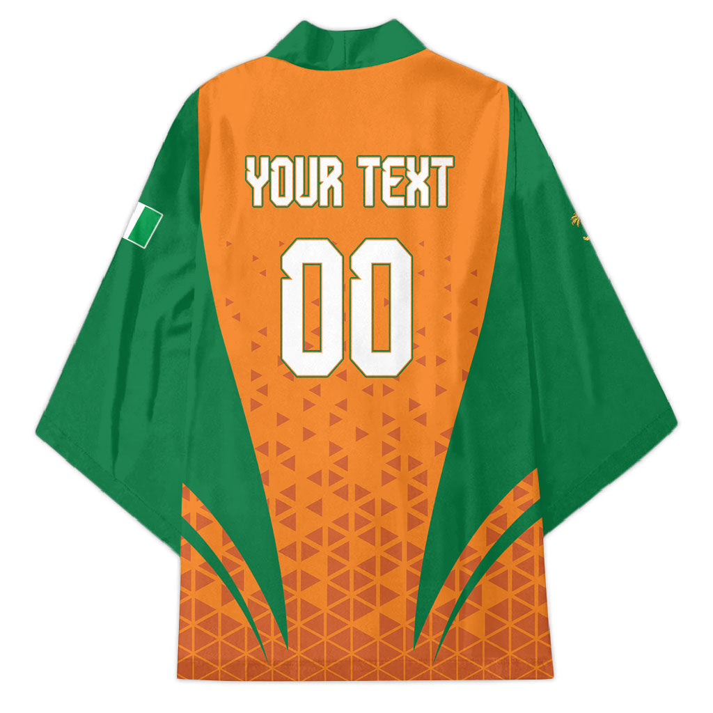 Custom Ivory Coast 2026 World Football Kimono Elephants Go Champions