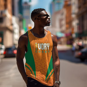 Custom Ivory Coast 2026 World Football Men Tank Top Elephants Go Champions