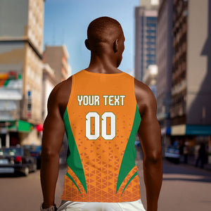 Custom Ivory Coast 2026 World Football Men Tank Top Elephants Go Champions
