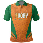 Custom Ivory Coast 2026 World Football Polo Shirt Elephants Go Champions
