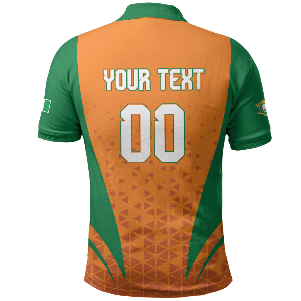 Custom Ivory Coast 2026 World Football Polo Shirt Elephants Go Champions