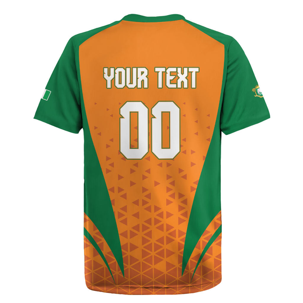 Custom Ivory Coast 2026 World Football Rugby Jersey Elephants Go Champions
