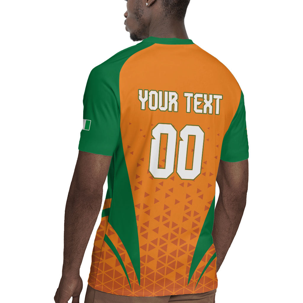 Custom Ivory Coast 2026 World Football Rugby Jersey Elephants Go Champions