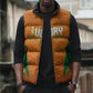Custom Ivory Coast 2026 World Football Sleeveless Puffer Jacket Elephants Go Champions
