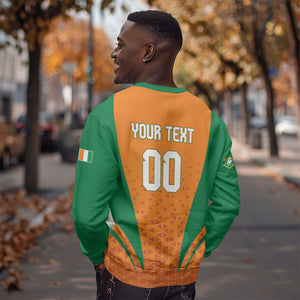 Custom Ivory Coast 2026 World Football Sweatshirt Elephants Go Champions
