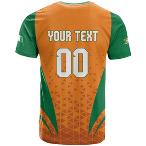 Custom Ivory Coast 2026 World Football T shirt Elephants Go Champions