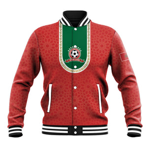 Custom Morocco 2026 World Football Baseball Jacket Atlas Lions Go Champions