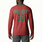 Custom Morocco 2026 World Football Button Sweatshirt Atlas Lions Go Champions
