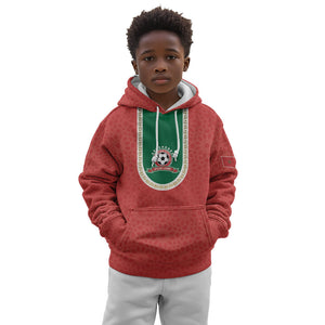 Custom Morocco 2026 World Football Kid Hoodie Atlas Lions Go Champions