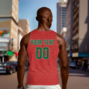 Custom Morocco 2026 World Football Men Tank Top Atlas Lions Go Champions