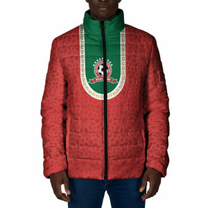 Custom Morocco 2026 World Football Padded Jacket Atlas Lions Go Champions
