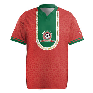 Custom Morocco 2026 World Football Rugby Jersey Atlas Lions Go Champions