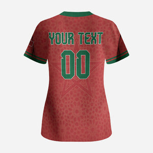 Custom Morocco 2026 World Football Scrub Top Atlas Lions Go Champions