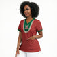 Custom Morocco 2026 World Football Scrub Top Atlas Lions Go Champions