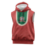Custom Morocco 2026 World Football Sleeveless Hoodie Atlas Lions Go Champions