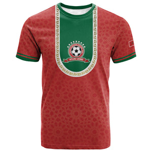 Custom Morocco 2026 World Football T shirt Atlas Lions Go Champions