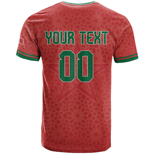 Custom Morocco 2026 World Football T shirt Atlas Lions Go Champions