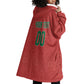 Custom Morocco 2026 World Football Wearable Blanket Hoodie Atlas Lions Go Champions