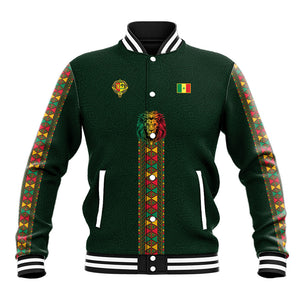 Custom Senegal 2026 World Football Baseball Jacket Lions of Teranga Go Champions