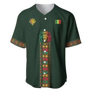Custom Senegal 2026 World Football Baseball Jersey Lions of Teranga Go Champions