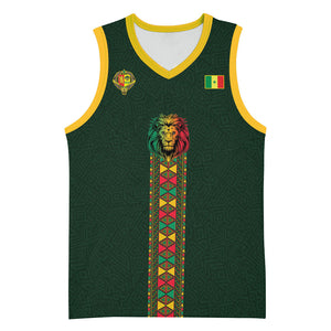 Custom Senegal 2026 World Football Basketball Jersey Lions of Teranga Go Champions