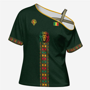 Custom Senegal 2026 World Football Cross Shoulder Shirt Lions of Teranga Go Champions