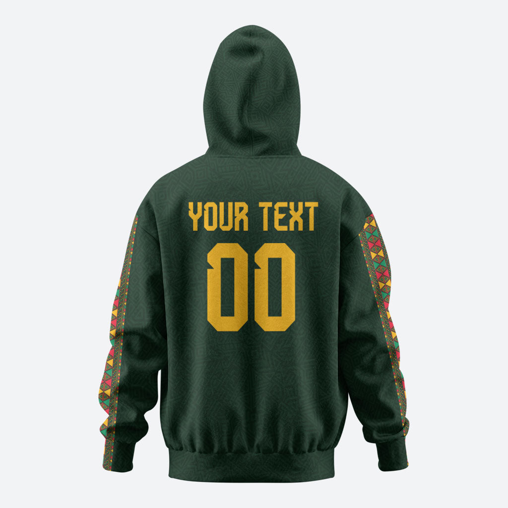 Custom Senegal 2026 World Football Hoodie Lions of Teranga Go Champions